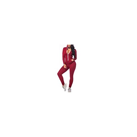 Jumpsuits for Women Hoodie Long