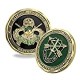 US Navy Seals Challenge Coin and Indeep United States Army Special Forces