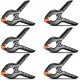 Neewer 6-Pack Set Heavy Duty Muslin Spring Clamps Clips