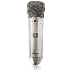 Professional Gold-Sputtered Large Dual-Diaphragm Studio Condenser Microphone