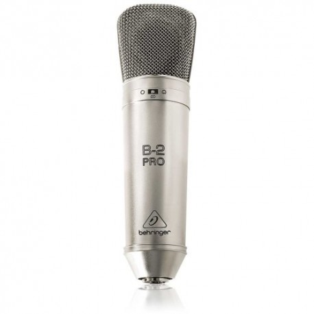 Professional Gold-Sputtered Large Dual-Diaphragm Studio Condenser Microphone