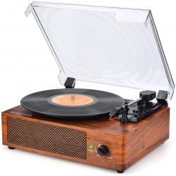 Vinyl Record Player with Speakers Turntables for Vinyl Records