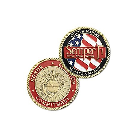 US Marine Corps Challenge Coin