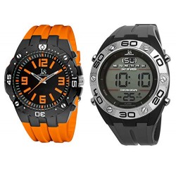 Joshua and Sons Analog and Digital Watch
