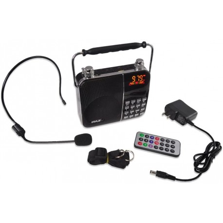 Pyle Portable Lightweight Headset Microphone Voice Amplifier