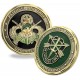 Indeep United States Army Special Forces Challenge Coin Faithful and True Green Beret Coin
