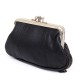 Womens Leather Mini Wallet ID Credit Cards Cash Coin