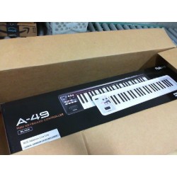 49-Key MIDI Keyboard Controller, Black