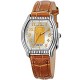 Bar Women’s Watch – Genuine Leather Alligator Embossed Strap