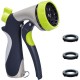 Garden Hose Nozzle, Heavy Duty Zinc Alloy Water Spray Nozzle