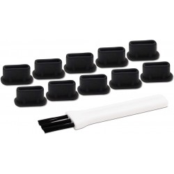PortPlugs USB C Dust Plugs (10 Pack)