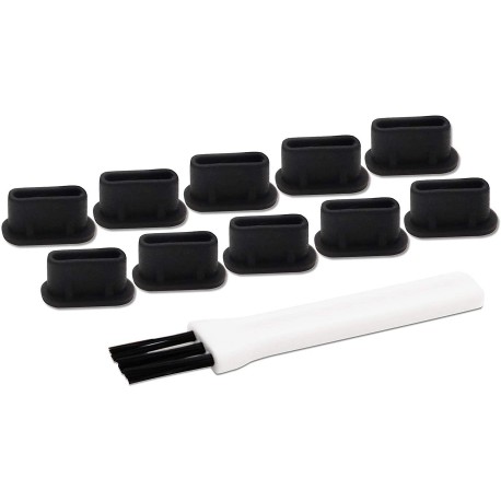 PortPlugs USB C Dust Plugs (10 Pack)