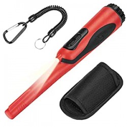 Metal Detector, Portable Pin Pointers Metal Detector with LED Flashlight