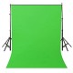Background 5x7ft Non-Woven Fabric Solid Color Green Screen Photo
