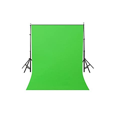 Background 5x7ft Non-Woven Fabric Solid Color Green Screen Photo
