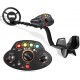 Metal Detector, Upgraded Adjustable Waterproof Metal Finder (41"-53")