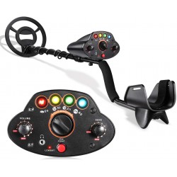 Metal Detector, Upgraded Adjustable Waterproof Metal Finder (41"-53")