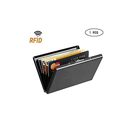RFID Credit Card Holder Protector Slim Metal Business Card Case