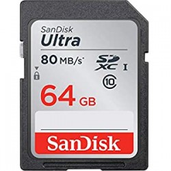 64GB Class 10 SDXC UHS-I Memory Card