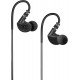 MEE audio M6 Memory Wire In-Ear Wired Sports Earbud Headphones (Black)