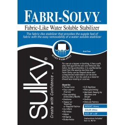 Fabri-Solvy Soluble Stabilizer