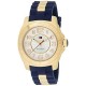 Women's 1781307 Casual Sport Gold-Plated Case and Links with Silicone Strap Watch
