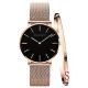 Women's Analog Quartz Rose Gold Watch