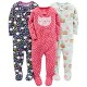 Baby Girls' 5-Pack Long-Sleeve Bodysuit