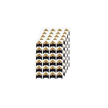 360 Count Self-Adhesive Acid Free Photo Corners for Scrapbooks Memory Books (Gold)