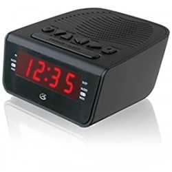 Dual Alarm Clock AM/FM Radio
