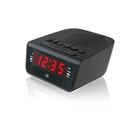 Dual Alarm Clock AM/FM Radio