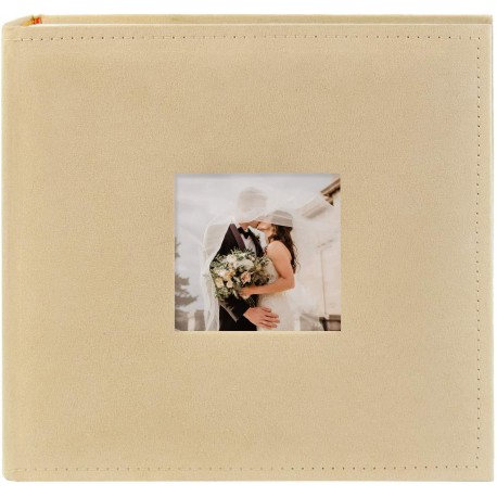Photo Album - Beige Color - Holds 200 4x6-in Pictures