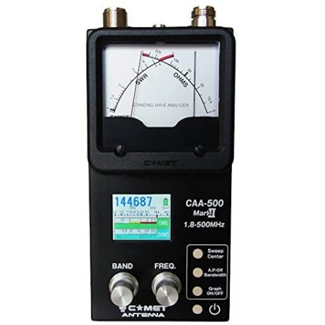 Standing Wave Analyzer 1.8-500MHz SWR & Impedance Simultaneously