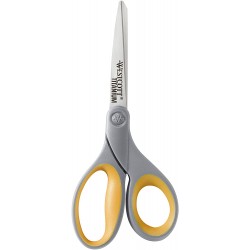Westcott 8" Straight Titanium Bonded Scissors with Soft Grip Handle (13529)