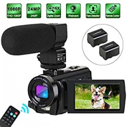 Camcorder Video Camera Digital YouTube Vlogging Camera HD 1080P