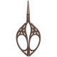 Vintage Metal Sewing Scissors, 2'' W x 4.2'' L