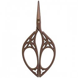 Vintage Metal Sewing Scissors, 2'' W x 4.2'' L