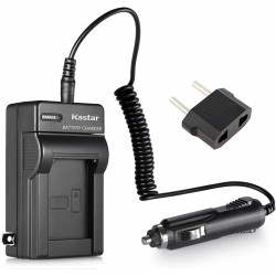 Battery Charger with Car Adapter for Panasonic DMW-BMB9