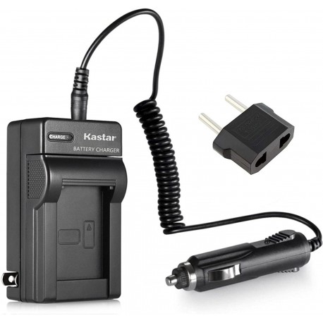 Battery Charger with Car Adapter for Panasonic DMW-BMB9
