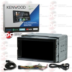 KENWOOD 2DIN 6.8" DVD BLUETOOTH STERE
