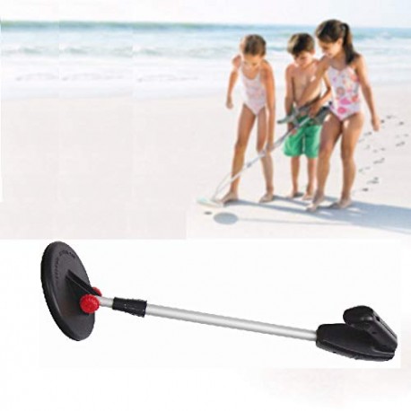 Basic Junior Metal Detector with Audio & Red LED Flash Light Alert