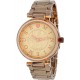 Disney MN2196 Women's Minnie Mouse Rose Gold Tone Casual Analog Watch
