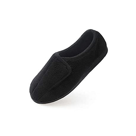 Women Diabetic Slippers Arthritis Edema Memory Foam Closed Toed House Shoes for Expectant Mom