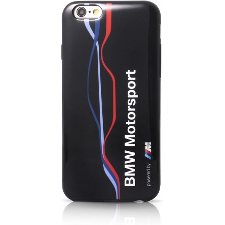 BMW Motorsport Raceway TPU Case Twisted Tricolor Stripe for iPhone 6