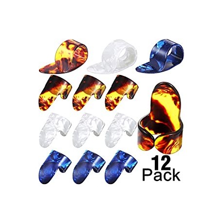 Thumb Picks Finger Picks Medium x 12