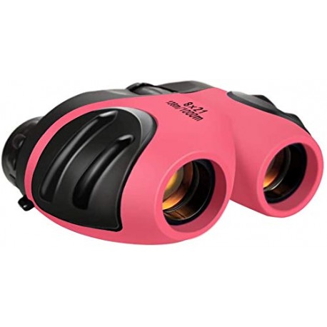 Binocular for Kids, Compact High Resolution Shockproof 8X Bird Watching Toys Perfect for Outdoor Hiking Games