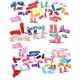 60 Pairs Doll Shoes High Heeled Shoes Boots Accessories