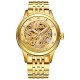 Mens Luxury Automatic Mechanical Dragon Skeleton Wrist Watches