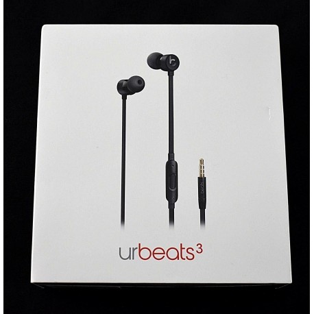 urBeats3 Earphones with 3.5mm Plug (Black)