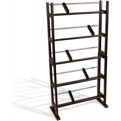 Media Storage Rack - Holds Up to 230 Cds or 150 Dvds